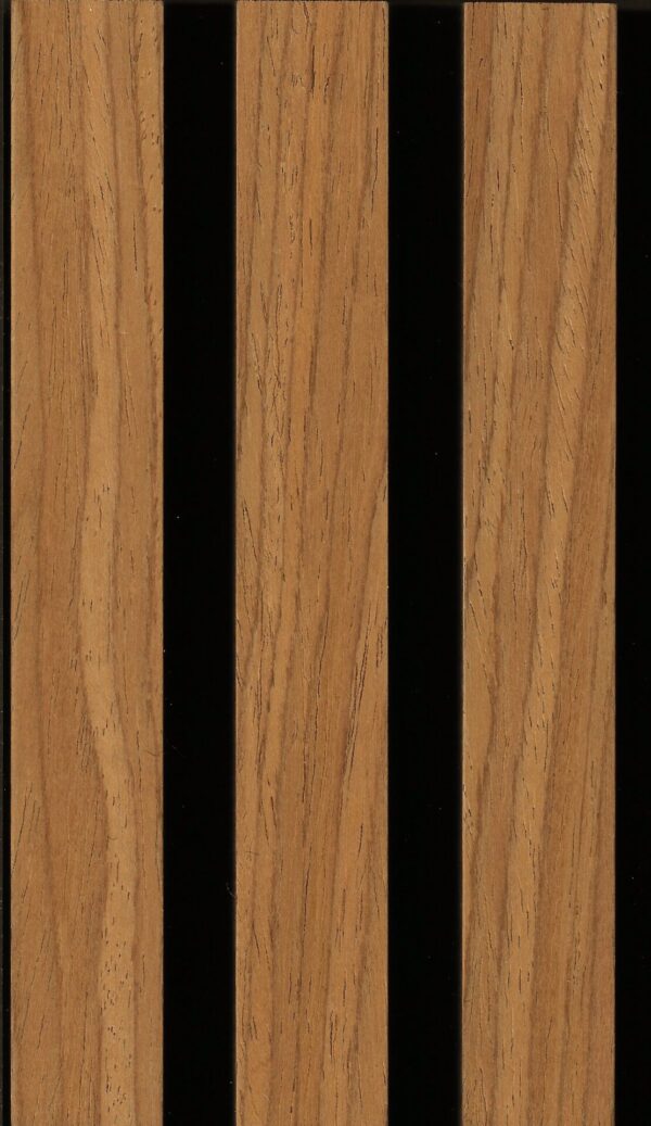 Akoestisch Paneel Thai Teak 600x2600 mm - Afbeelding 3